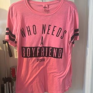 VS PINK oversized Tee